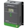 „Qoltec MPPT“ saulės įkrovimo valdiklis su temperatūros jutikliu 80A | 12V / 24V / 36V / 48V | LCD | „Bluetooth“ | programėlė | gelis | LiFePO4