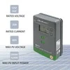 Adapteris Saulės valdiklis įkrovimo mppt su temperatūros jutiklis 20a12v / 24v lcd 2 x usb Qoltec