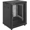 QOLTEC 54519 19 colių RACK spinta / 15U / 600 x 600 x 855 / Perforuotos durys / Plieninis korpusas