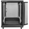 QOLTEC 54519 19 colių RACK spinta / 15U / 600 x 600 x 855 / Perforuotos durys / Plieninis korpusas