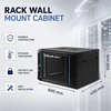 QOLTEC 54463 Rack spintelė 19 colių 9U 600x501mm