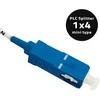 Qoltec Splitter 1x4 | SC/PC - SC/PC | G.657A | Singlemode | 0.9 mm