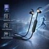 QOLTEC 50842 BT 5.0 JL sports belaidės ausinės magnetic microphone Juodas