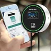 „Qoltec“ elektromobilių įkrovimo stotelė 2 viename, 2 tipo, 22 kW, su „Wi-Fi“, 5 m