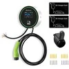 „Qoltec“ elektromobilių įkrovimo stotelė 2 viename, 2 tipo, 22 kW, su „Wi-Fi“, 5 m
