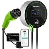 Qoltec Stacja ładowania EV Typ2 automobiliui elektrycznego i hybryd | 22kW | Wi-fi| | LCD | 3 fazy | Wallbox | Smart life | RFID | 5m