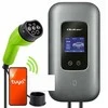 Qoltec Stacja ładowania EV Typ2 automobiliui elektrycznego i hybryd | 3 fazy | 22kW | 32A | Wi-fi | LCD | RFID | Smart life | TUYA | Wallbox | 5m