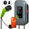 „Qoltec“ EV įkrovimo stotelė, 2 tipo, elektromobiliams ir hibridams | 3 fazės | 22 kW | 32 A | „Wi-Fi“ | LCD | RFID | Išmanusis gyvenimas | TUYA | Sieninė įkrovimo dėžutė | 5 m