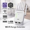Qoltec Stiprintuvas sygnału WiFi | Repeater | Access Point | N300 | 6 anten | 2x RJ45