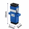 Qoltec šviesolaidinis atenuatorius SC/UPC (F) - SC/UPC (F) | Vienmodis | 8 dB