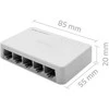 Šakotuvas Qoltec 52247 Tinklo jungiklis 5 x RJ45 prievadas | 1000Mbps | LAN