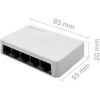Šakotuvas Qoltec 52245 Tinklo jungiklis 5 x RJ45 prievadai | 100 Mbps | LAN