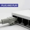 Šakotuvas Qoltec 52246 Tinklo jungiklis 8 x RJ45 prievadas | 100Mbps | LAN