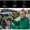 Qoltec Fast įkroviklis elektriniam dviračiui 36V | 42V | 2A | Mi4 magnetinis kištukas + maitinimo laidas
