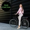 Qoltec greitas įkroviklis elektriniam dvir. 36V 42V 4A 5.5x2.1 su kabeliu