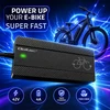 Qoltec Szybka Įkroviklis do roweru skutera elektrycznego 36V | 42V | 4A |wtyczka Bosch + kabelis zasilający
