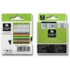 QOLTEC 50751 Tape for DYMO D1 45803/ 45808 / 19mm x 7m / Baltas/Juodas print