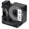QOLTEC 50751 Tape for DYMO D1 45803/ 45808 / 19mm x 7m / Baltas/Juodas print
