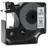 QOLTEC 50751 Tape for DYMO D1 45803/ 45808 / 19mm x 7m / Baltas/Juodas print