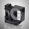 QOLTEC 50751 Tape for DYMO D1 45803/ 45808 / 19mm x 7m / Baltas/Juodas print