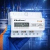 „Qoltec“ trifazis elektroninis skaitiklis | Energijos suvartojimo skaitiklis, montuojamas ant DIN bėgelio | 400 V | 100 A | LCD | LED | 7P