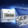 Qoltec 50980 Three-phase electronic meter with reset | DIN rail energy consumption meter | 400V | 100A | LCD | LED | 4P