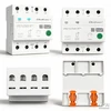 Qoltec Trifazė relė 63A ant DIN bėgelio | 3P+N | Laikmatis | Wi-Fi | Tuya | Smart Life | Amazon Alexa | 4P