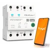 Qoltec Trifazė relė 63A ant DIN bėgelio | 3P+N | Laikmatis | Wi-Fi | Tuya | Smart Life | Amazon Alexa | 4P