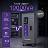 Qoltec Trójfazowy stabilizator napięcia AVR MULTIPROTECTION |10kVA | Dokładność ± 3% | Serwomotor 3F | LCD | Expert Line