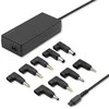 QOLTEC 50011 Universalus maitinimo adapteris 65W 8 kištukai + maitinimo laidas