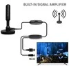 Qoltec vidaus DVB-T2 TV antena su stiprintuvu ir magnetine baze 28dBi 5m