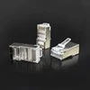 Qoltec Praėjimo kištukas RJ45 jungtis | CAT5e | FTP | PassThrough | Paauksuoti kontaktai | 10 vnt