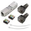 Kištukas rj45 be įrankių stp cat6 lizdas kaištis t568b t568a Qoltec