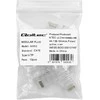 Qoltec RJ45 modulinės jungties kištukas | CAT6 | UTP | Auksuoti kontaktai | 10 vnt