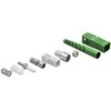 Qoltec Šviesolaidžio jungtis SC/APC 3.0mm singlemode