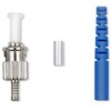 Qoltec ST optinio pluošto jungtis | Singlemode | 3.0mm | Montavimo rinkinys | 200 vnt