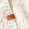 Baby Ono Babyono pledas merino vilnos šviesiai Baltas 1648/03