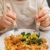 Cuitisan Babyono nerūdijančio plieno šaukštelis šakutė kreminis 1065/03