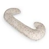 CebaBaby maitinimo pagalvė dżersej duo ruda gėlės W-885-000-828