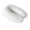 CebaBaby maitinimo pagalvė dżersej multi balta gėlės W-880-000-829
