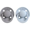 REBAEL 0-6 mėn. lateksiniai čiulptukai Pewter/Tiny Sky, 2 vnt.
