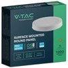 V-tac 12W LED paviršinė panelė, balta, 3000K, SAMSUNG LED chip