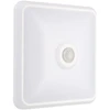 Lubinis šviestuvas 12W LED paviršinis šviestuvas, kvadratinis, baltas, 3000/4000/6000K, su judesio davikliu, CREE LED chip