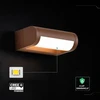 10W LED sieninis šviestuvas, rūdžių sp., 3000K, IP65, CREE LED chip