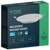 VTAC 18W LED įleidžiama panelė, balta, 4000K, SAMSUNG LED chip