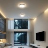 Lubinis šviestuvas V-tac 18W LED paviršinis šviestuvas, juodas, 3000K, IP44, SAMSUNG LED chip