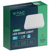 Sieninis šviestuvas 18W LED paviršinis šviestuvas, kvadratinis, baltas, 4000K, IP44, SAMSUNG LED chip