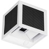 Sieninis šviestuvas 9W LED sieninis įkraunamas šviestuvas su saulės baterija ir judesio davikliu, baltas, 3000/4000/6000K, IP65