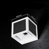 Sieninis šviestuvas 9W LED sieninis įkraunamas šviestuvas su saulės baterija ir judesio davikliu, baltas, 3000/4000/6000K, IP65