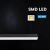 Oprawa szynoprzewód 48V V-TAC 28W 48V 120st LED juoda 90cm VT-41036 4000K 3265lm 3 metai gwarancji